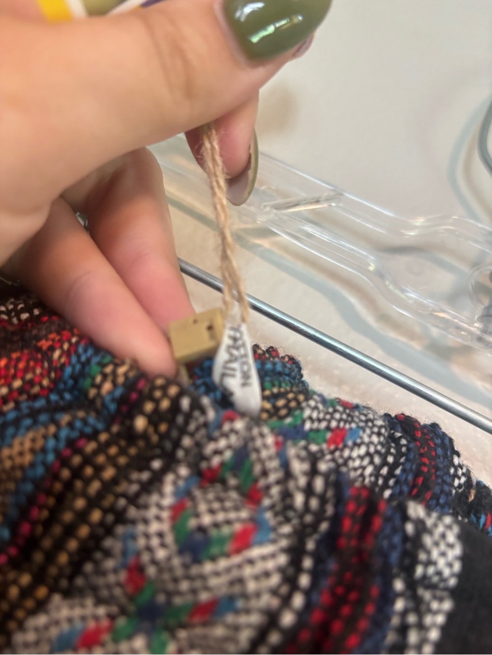 Tribal Spirit Shop Boho Stripe Drawstring Pants - Multicolor - Picture 3 of 8